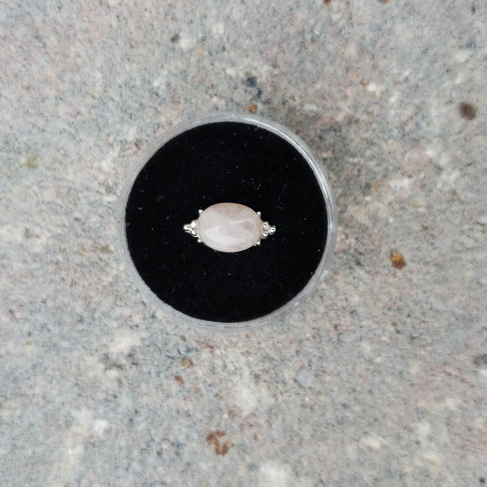 Anatometal Rose Quartz Farata End